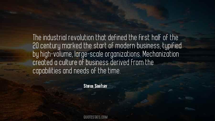 Quotes About Second Industrial Revolution #57706