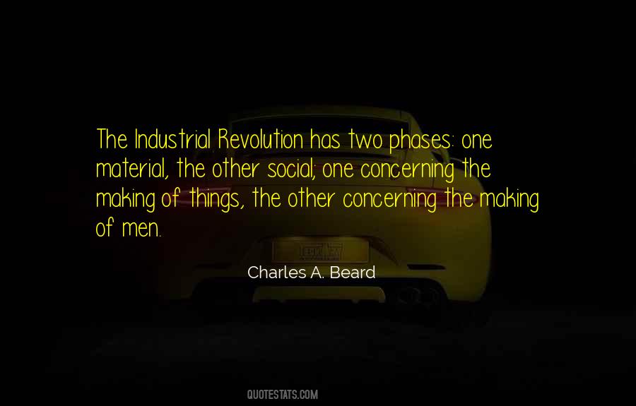Quotes About Second Industrial Revolution #96765