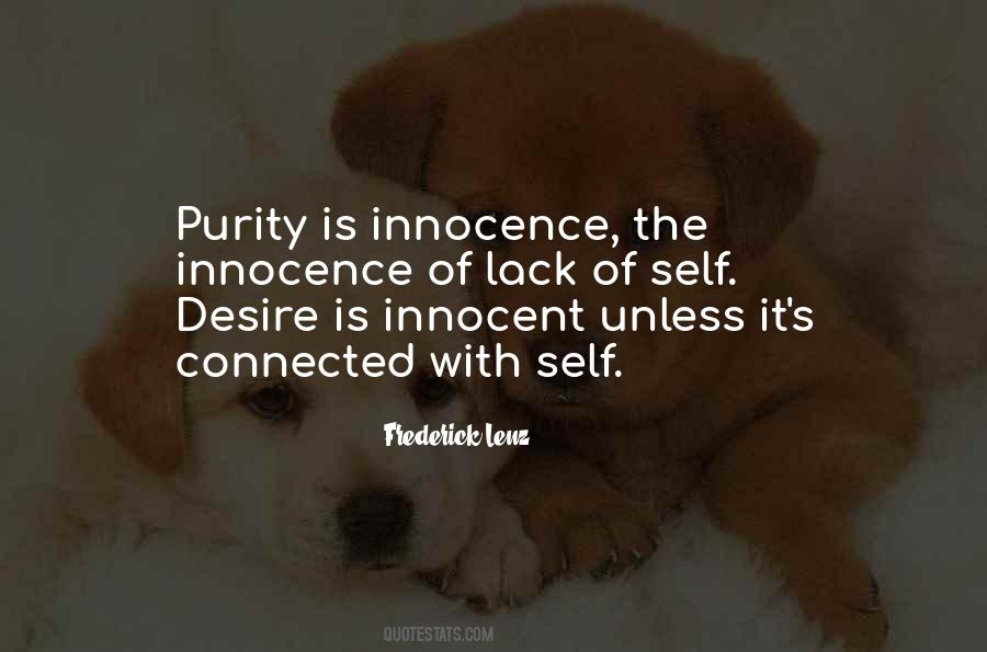 Quotes About Purity And Innocence #789161