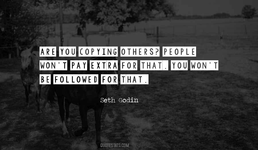 Quotes About Copying #158308