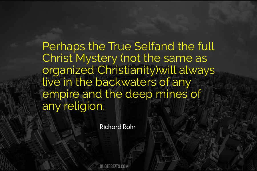 Religion Vs True Christianity Quotes #1343253