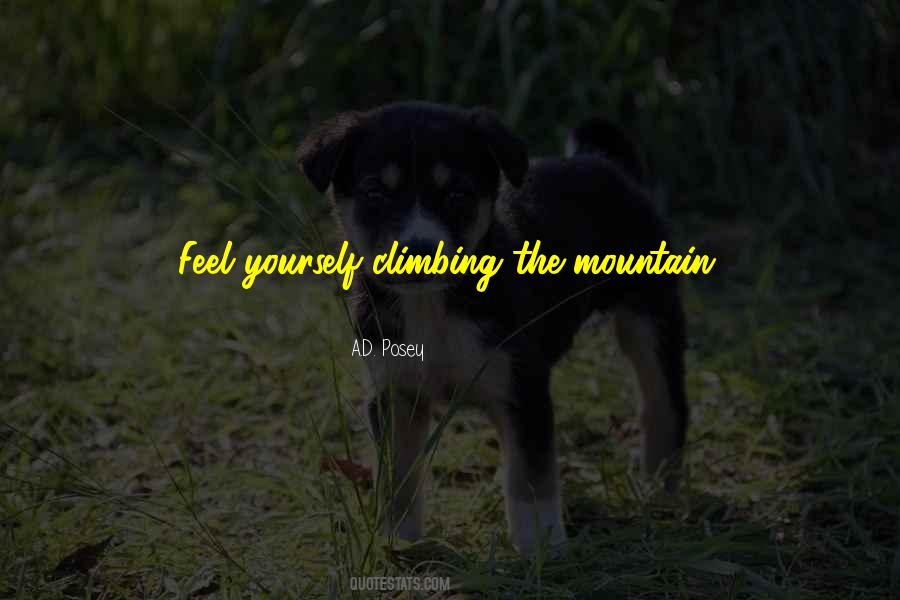 Quotes About Climbing A Mountain #1644399