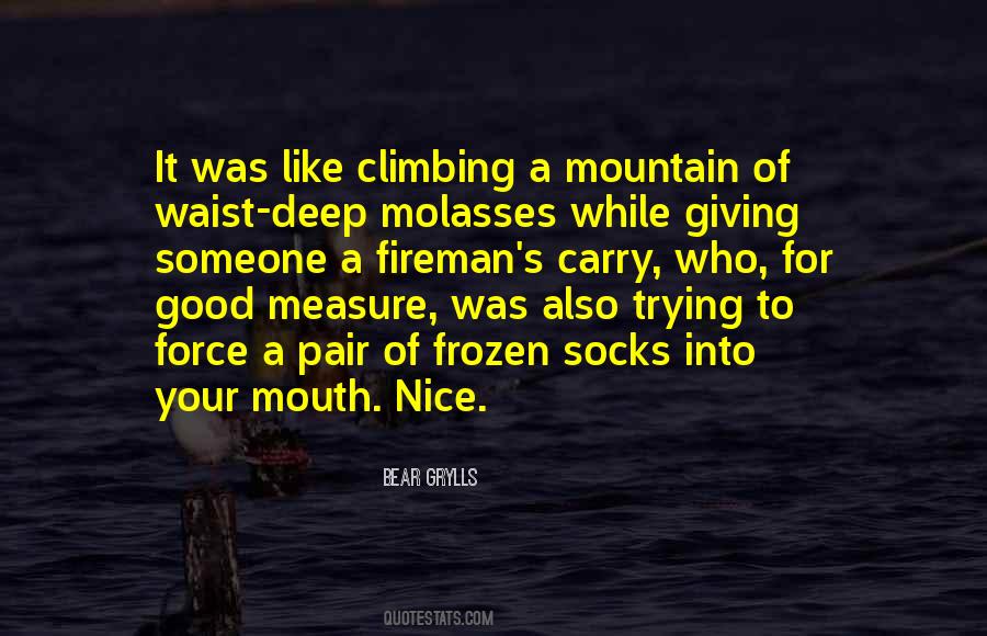 Quotes About Climbing A Mountain #202247