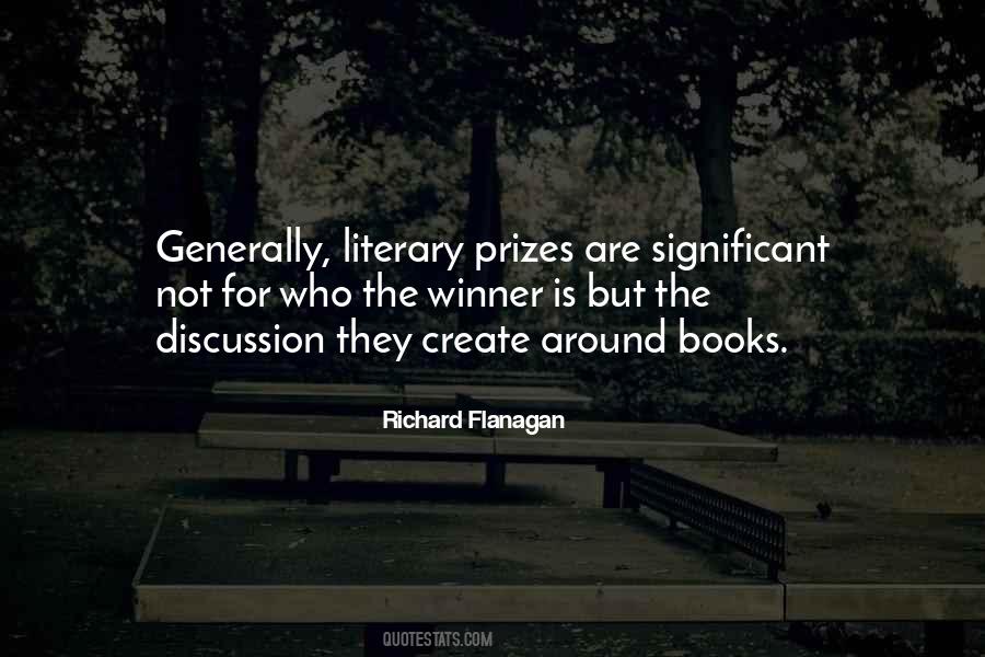 Quotes About Literary Prizes #491548