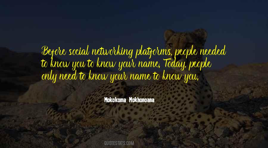 Quotes About Social Networking #644939