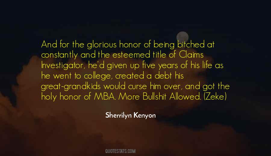 Quotes About Mba #1494401