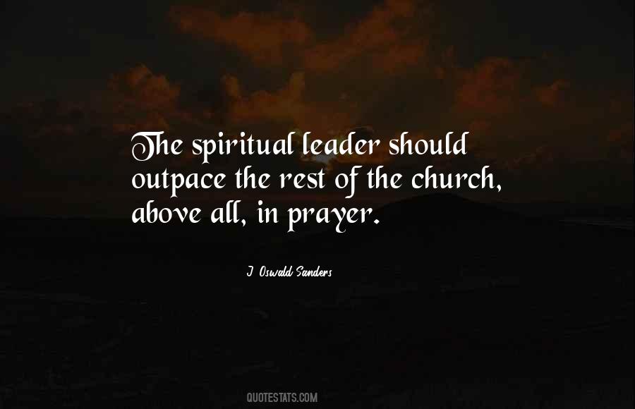 Quotes About Church Leadership #187720