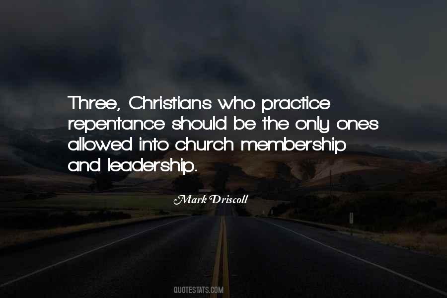 Quotes About Church Leadership #529384