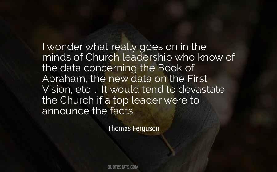 Quotes About Church Leadership #741610