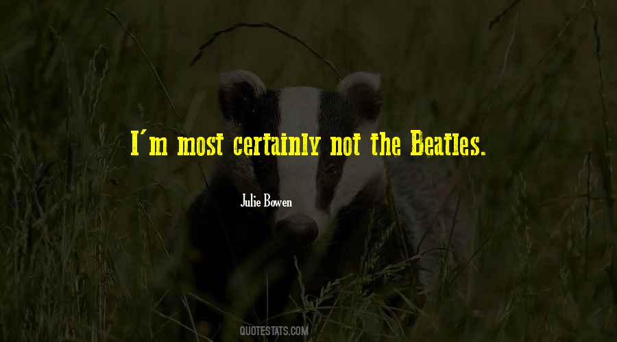 Quotes About Beatles #954554