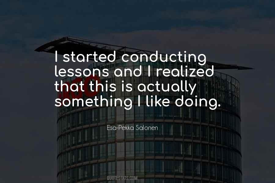 Quotes About Conducting #848982