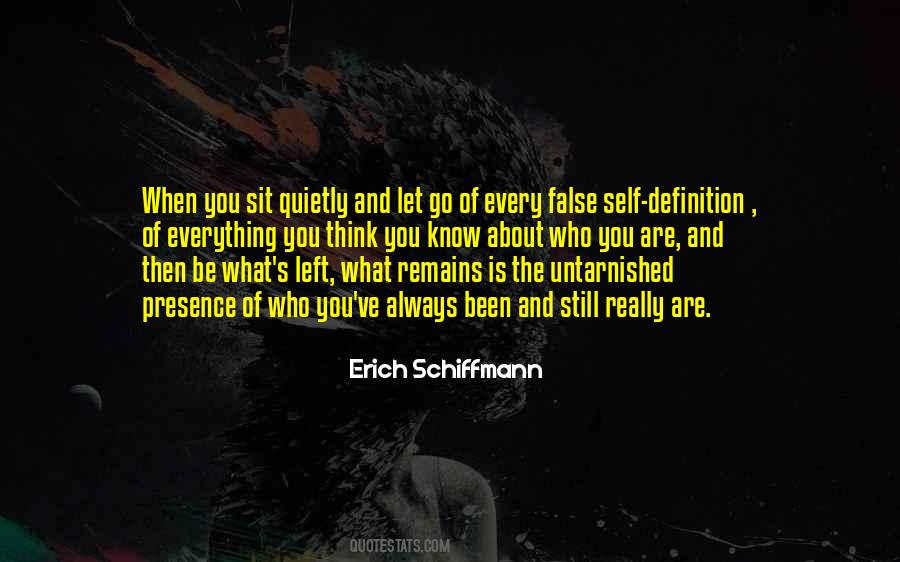 Quotes About Self Definition #1574136
