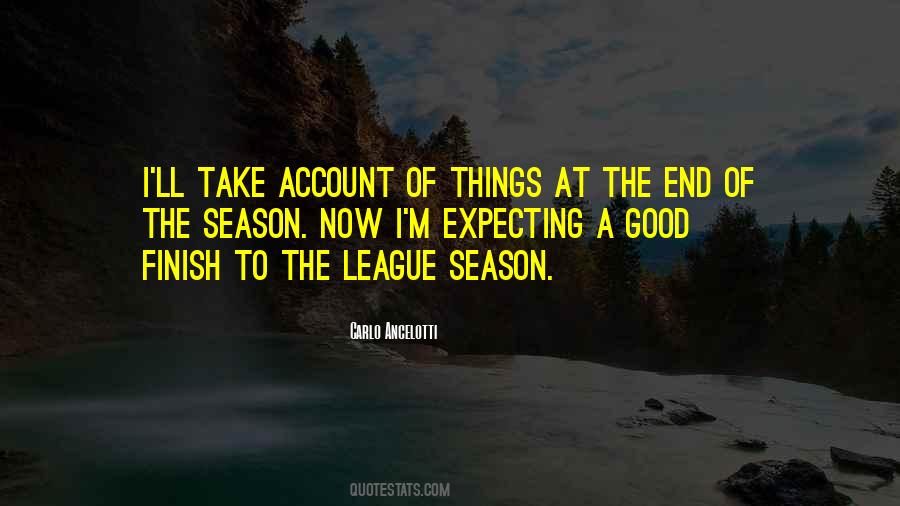 Quotes About The End Of A Season #113311