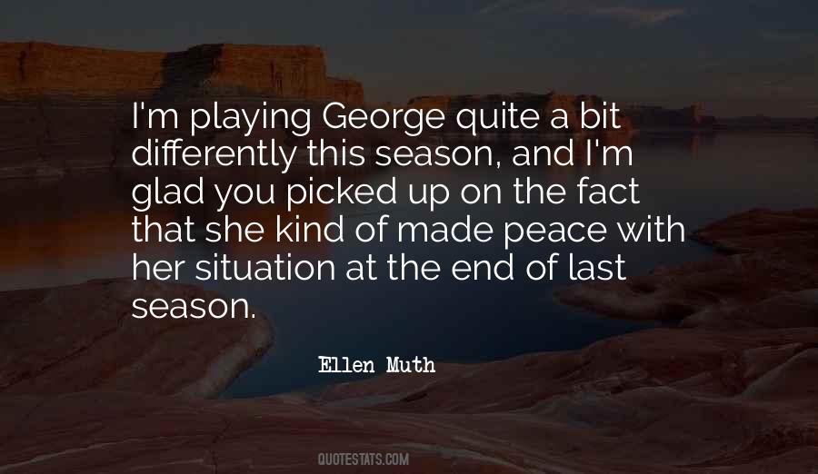 Quotes About The End Of A Season #1313396