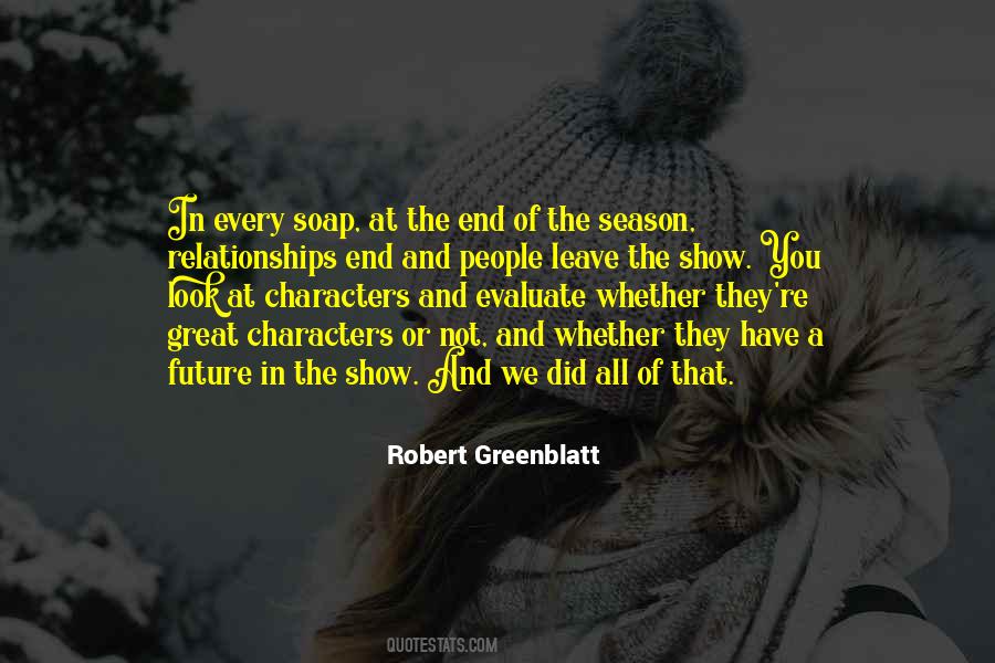 Quotes About The End Of A Season #1597725