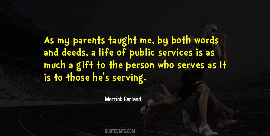 Quotes About Serving The Public #741544