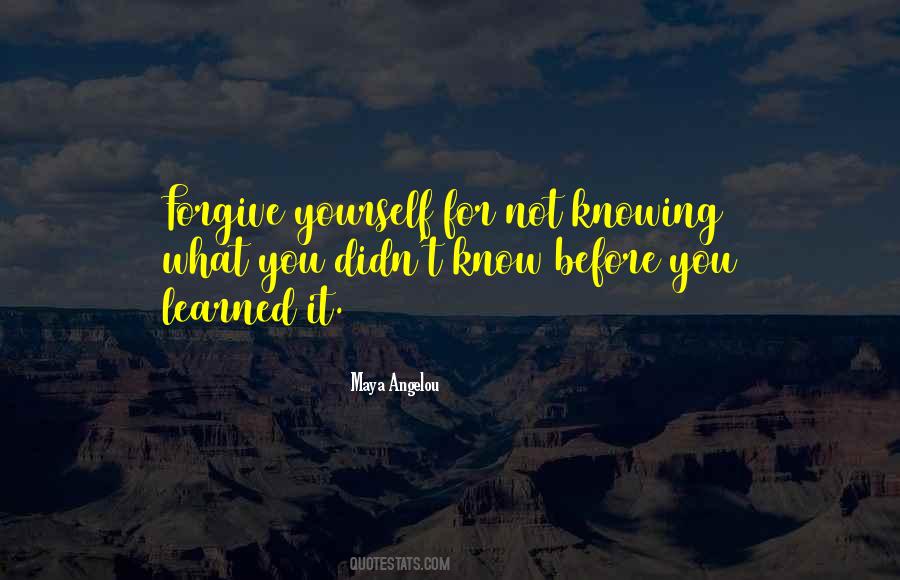 Know Before Quotes #1624179