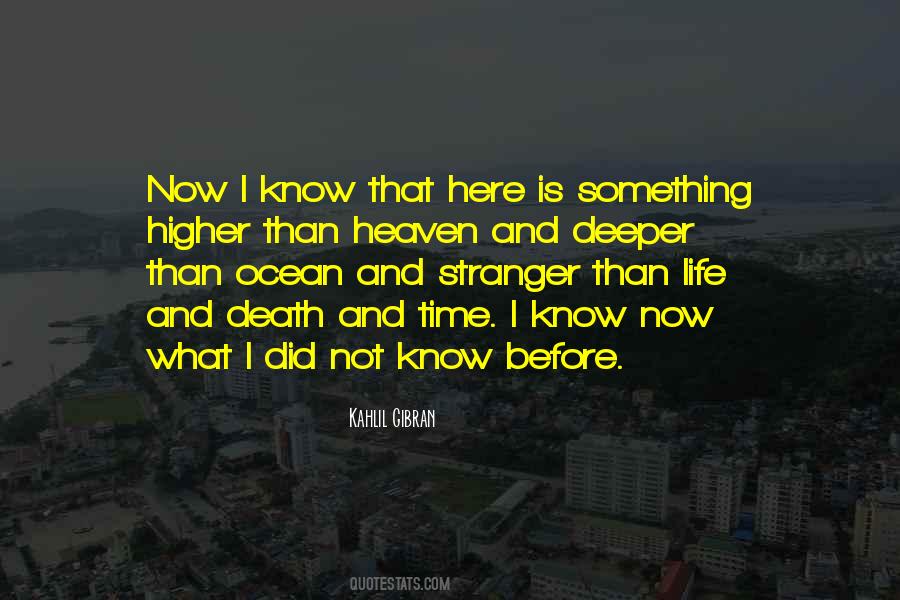 Know Before Quotes #202199