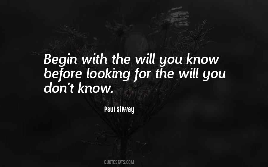 Know Before Quotes #423266