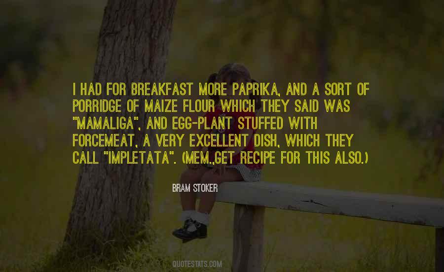 Quotes About Porridge #1697449