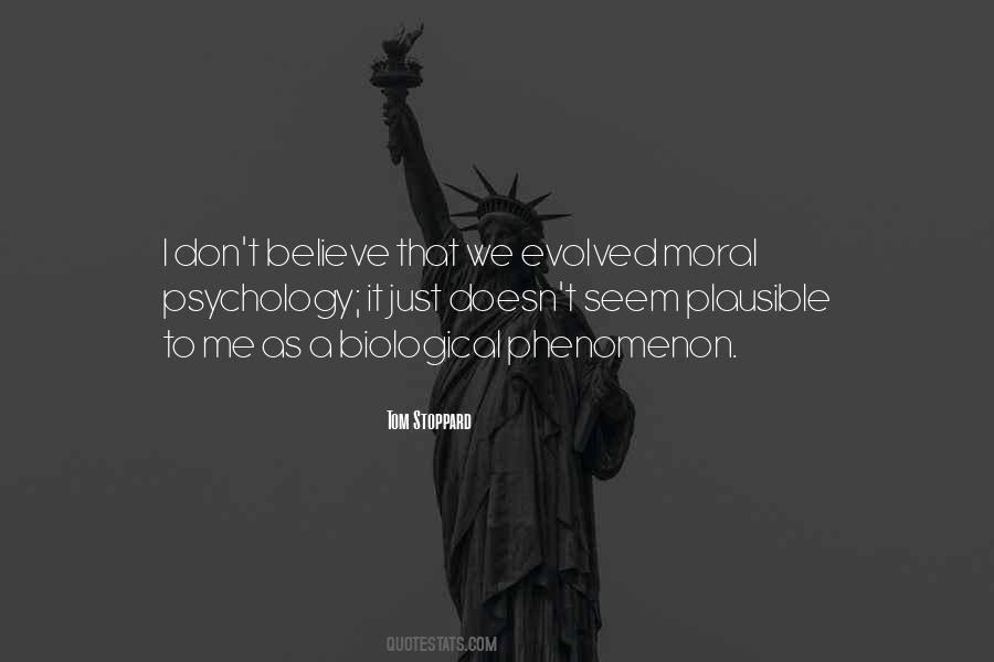 Quotes About Biological Psychology #885961