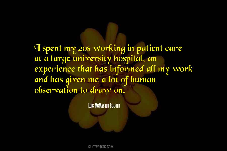 Quotes About Patient Experience #426115