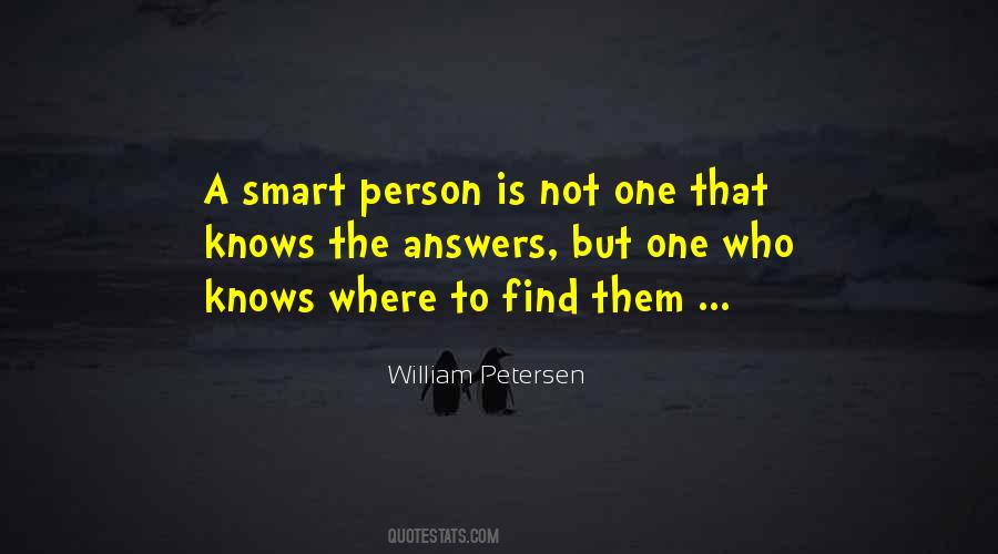 Quotes About Smart Person #217820