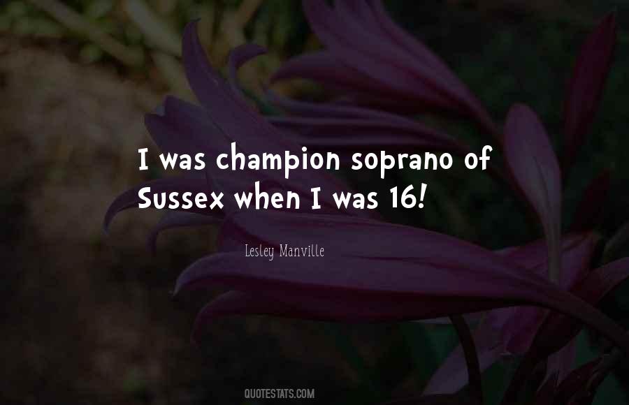 Quotes About Sussex #296978
