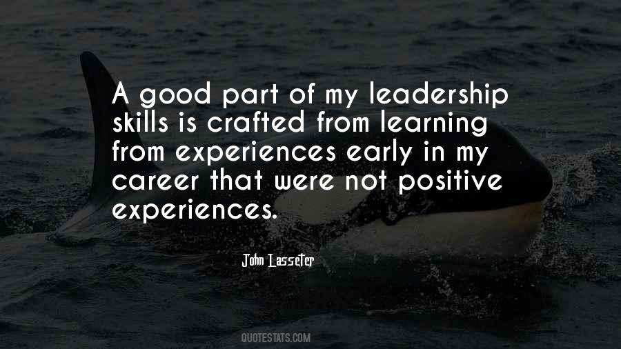 Quotes About Positive Leadership #1785731