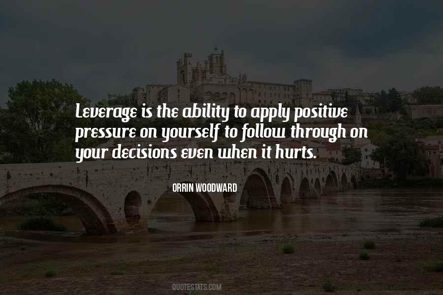 Quotes About Positive Leadership #1876661