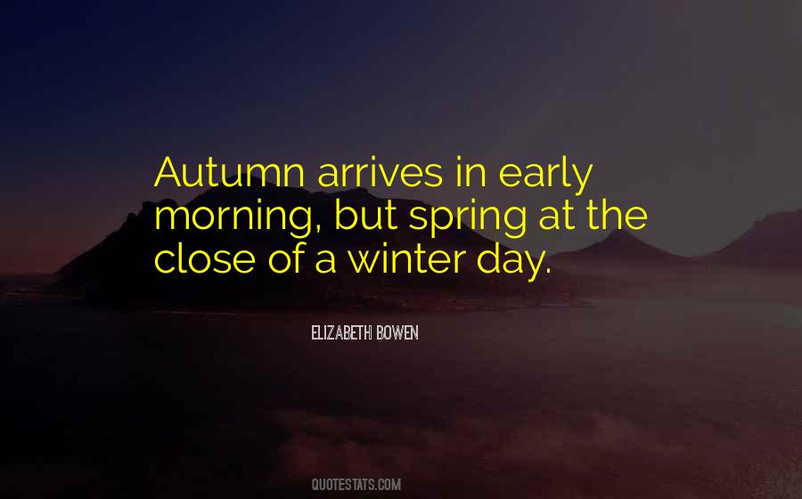 Quotes About Early Winter #1847034