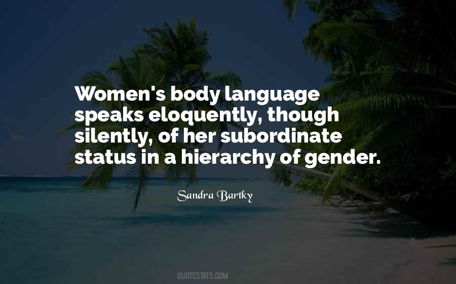 Quotes About Language And Gender #1544473