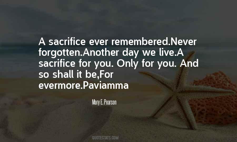 Love Sacrifice Quotes #18959