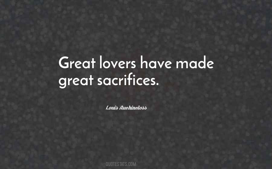 Love Sacrifice Quotes #313057