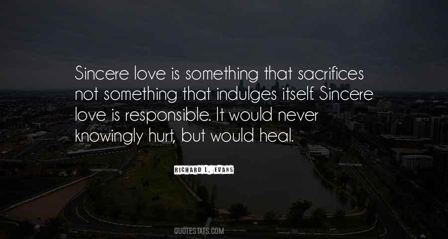 Love Sacrifice Quotes #79993