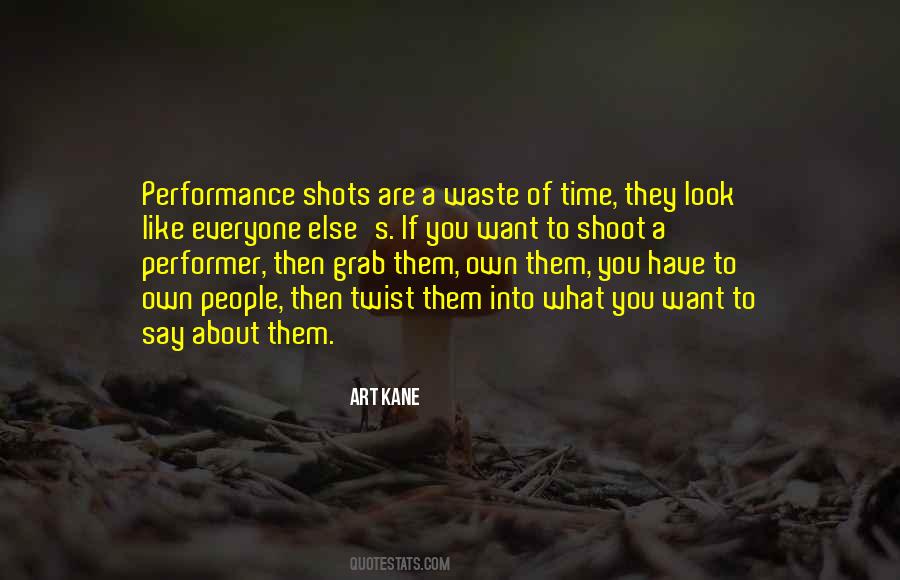 Quotes About Performance Art #1121806