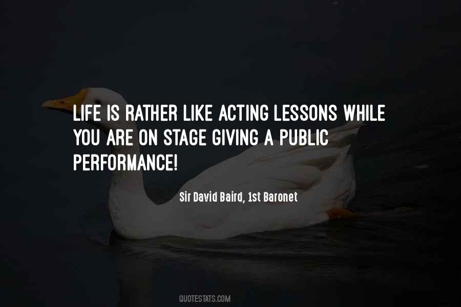 Quotes About Performance Art #514409