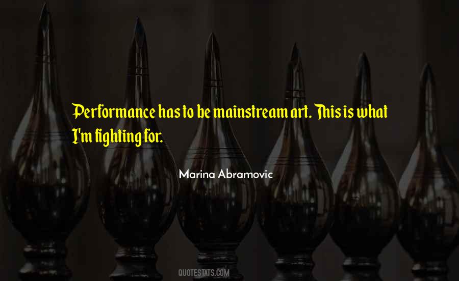 Quotes About Performance Art #560368