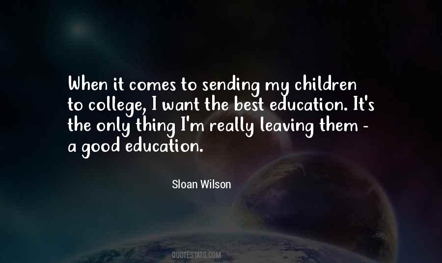 Children S Education Quotes #259072