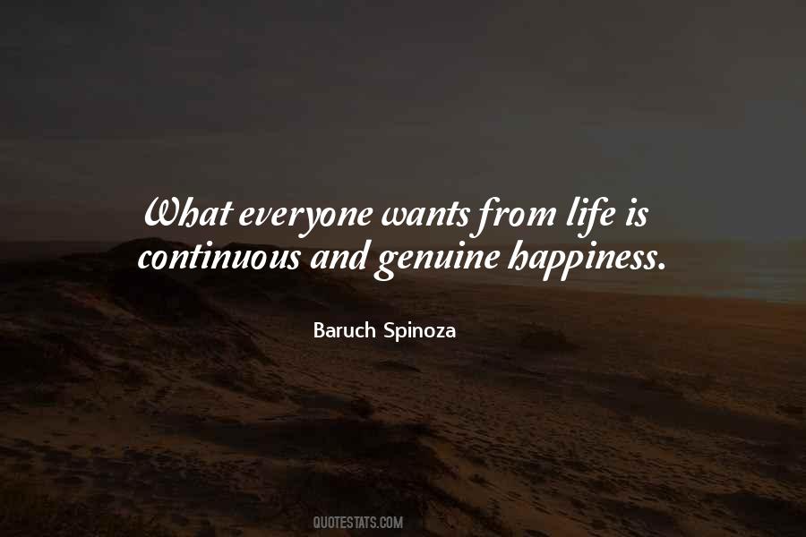 Quotes About Genuine Happiness #278426