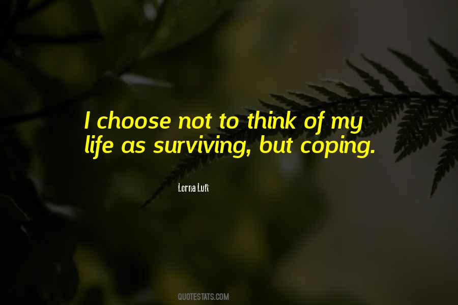 Quotes About Coping With Life #202218