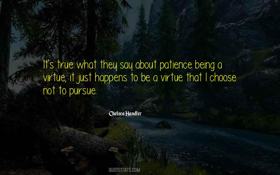Quotes About Patience Being A Virtue #272904