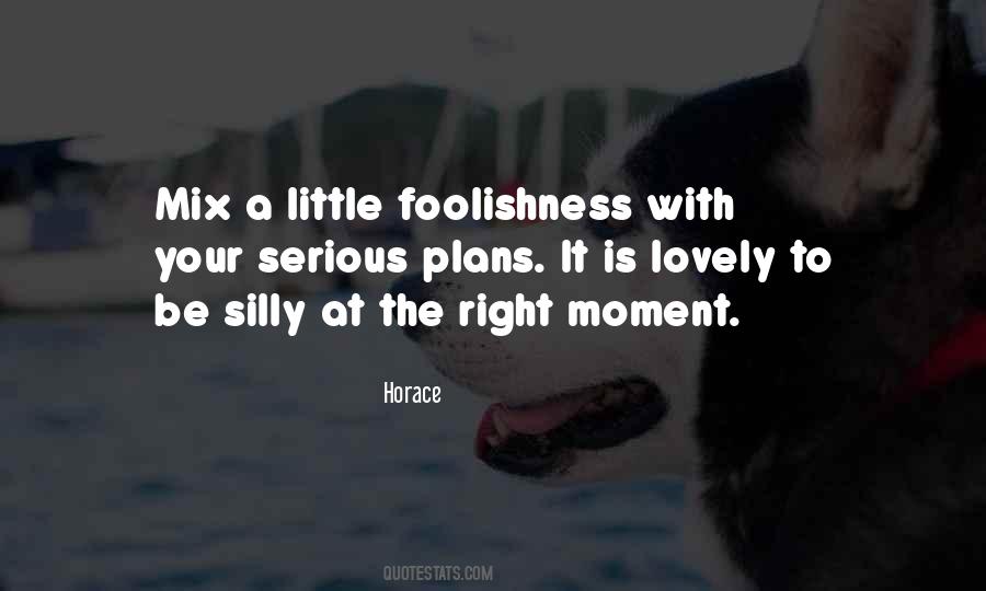 Be Silly Quotes #1047136