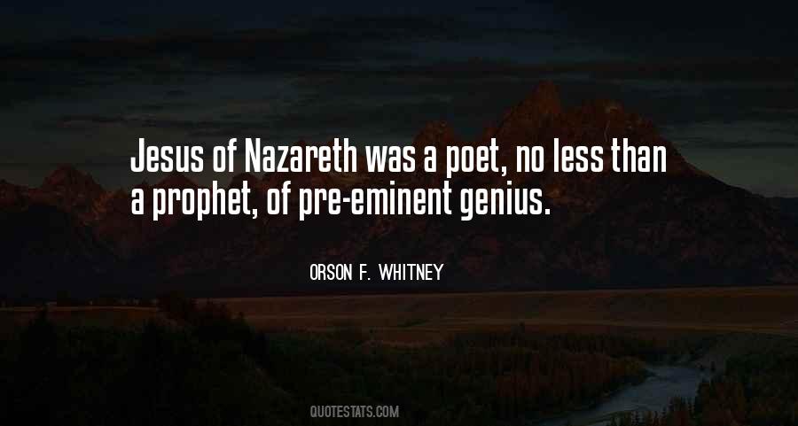 Quotes About Jesus Of Nazareth #1579259