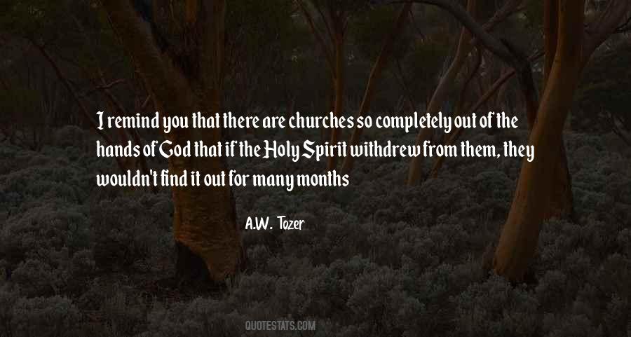 Holy Spirit Of God Quotes #163074