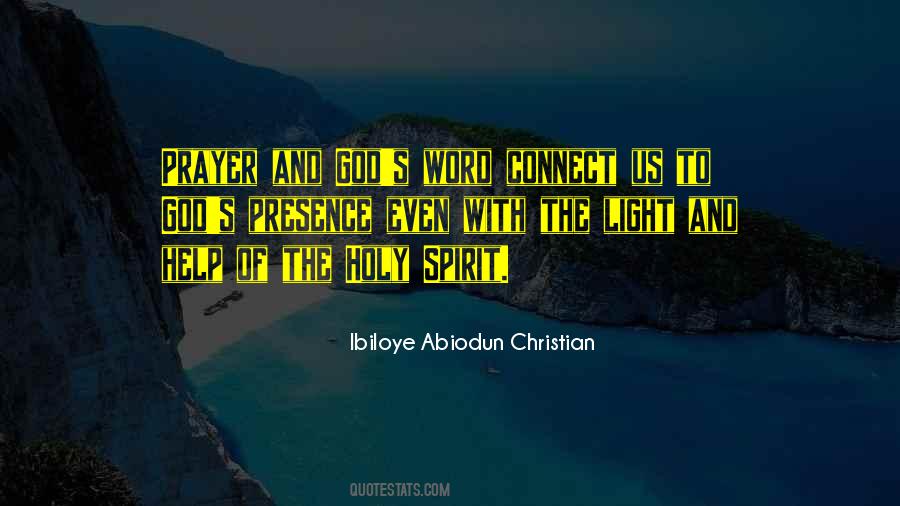 Holy Spirit Of God Quotes #269203