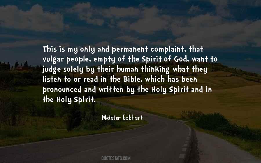 Holy Spirit Of God Quotes #289154