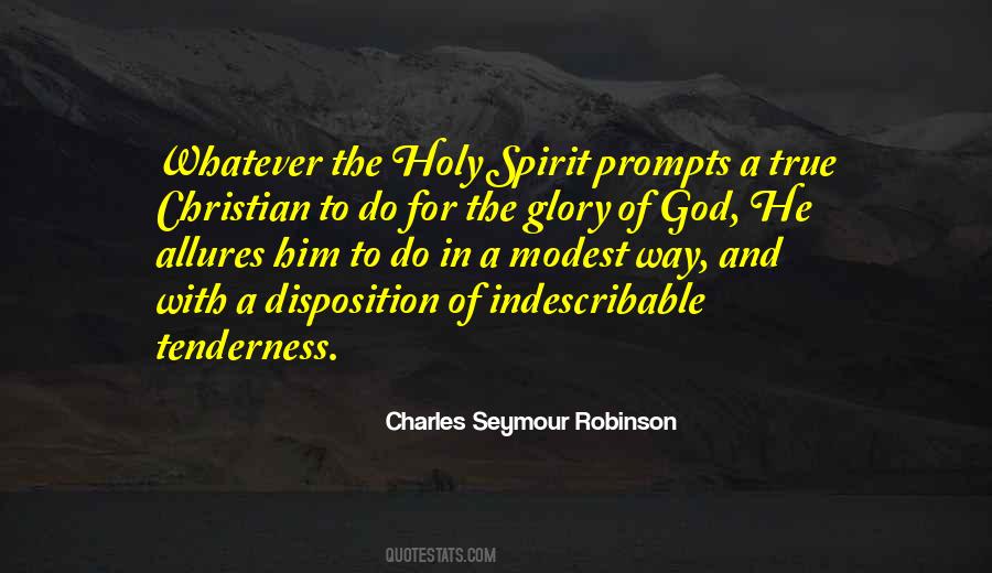 Holy Spirit Of God Quotes #317757