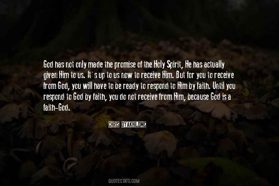 Holy Spirit Of God Quotes #389680