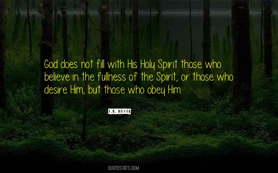 Holy Spirit Of God Quotes #415417